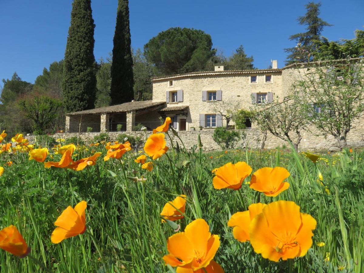Les Logis De Paban Bed & Breakfast Crestet Exterior photo