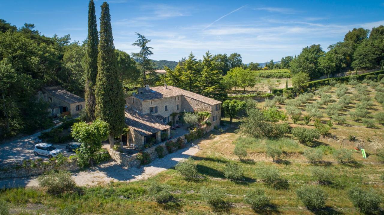 Les Logis De Paban Bed & Breakfast Crestet Exterior photo