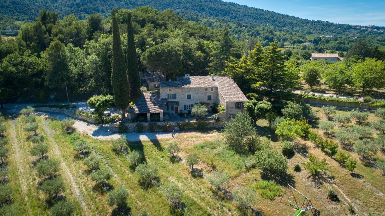 Les Logis De Paban Bed & Breakfast Crestet Exterior photo